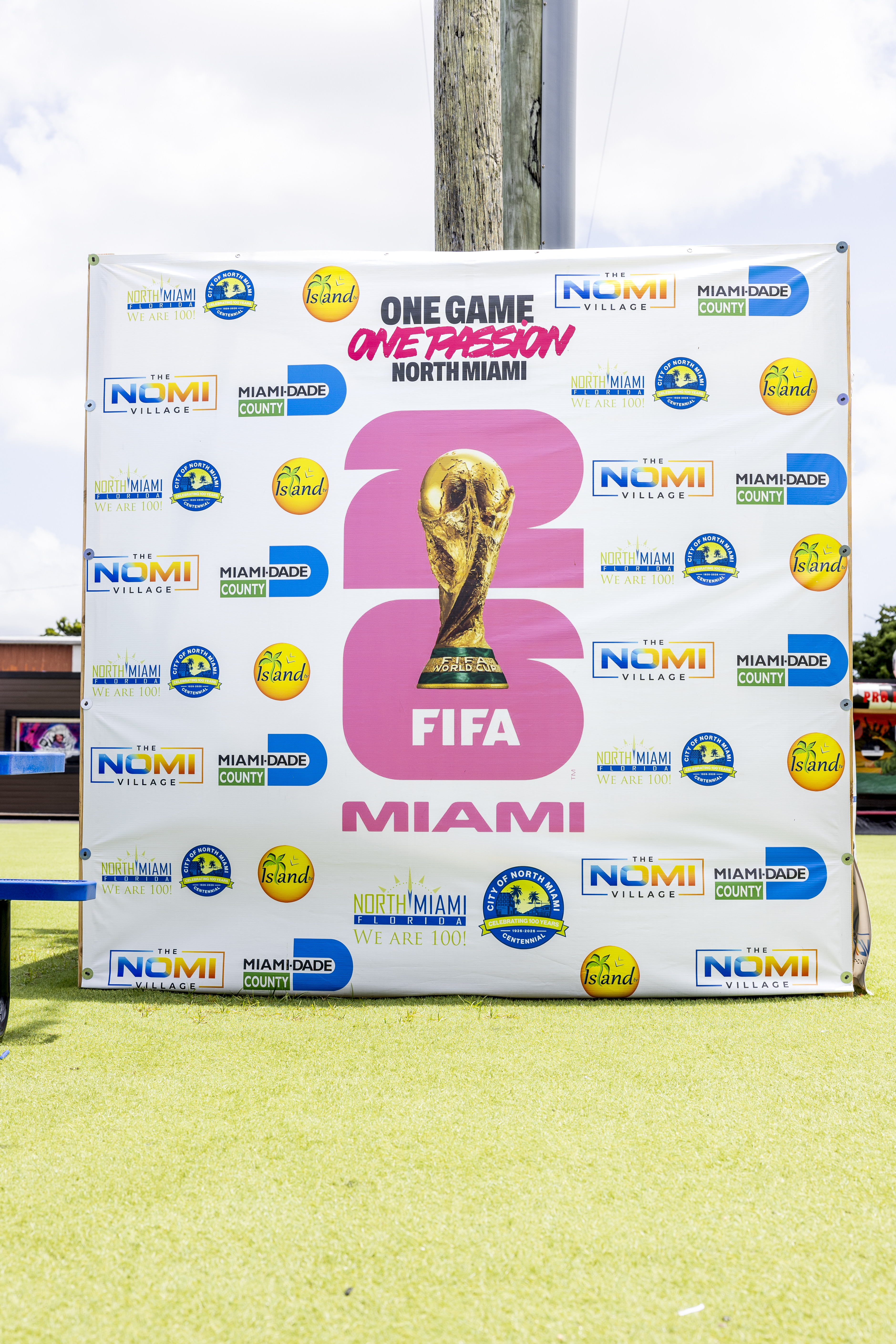 FIFA Miami step and repeat